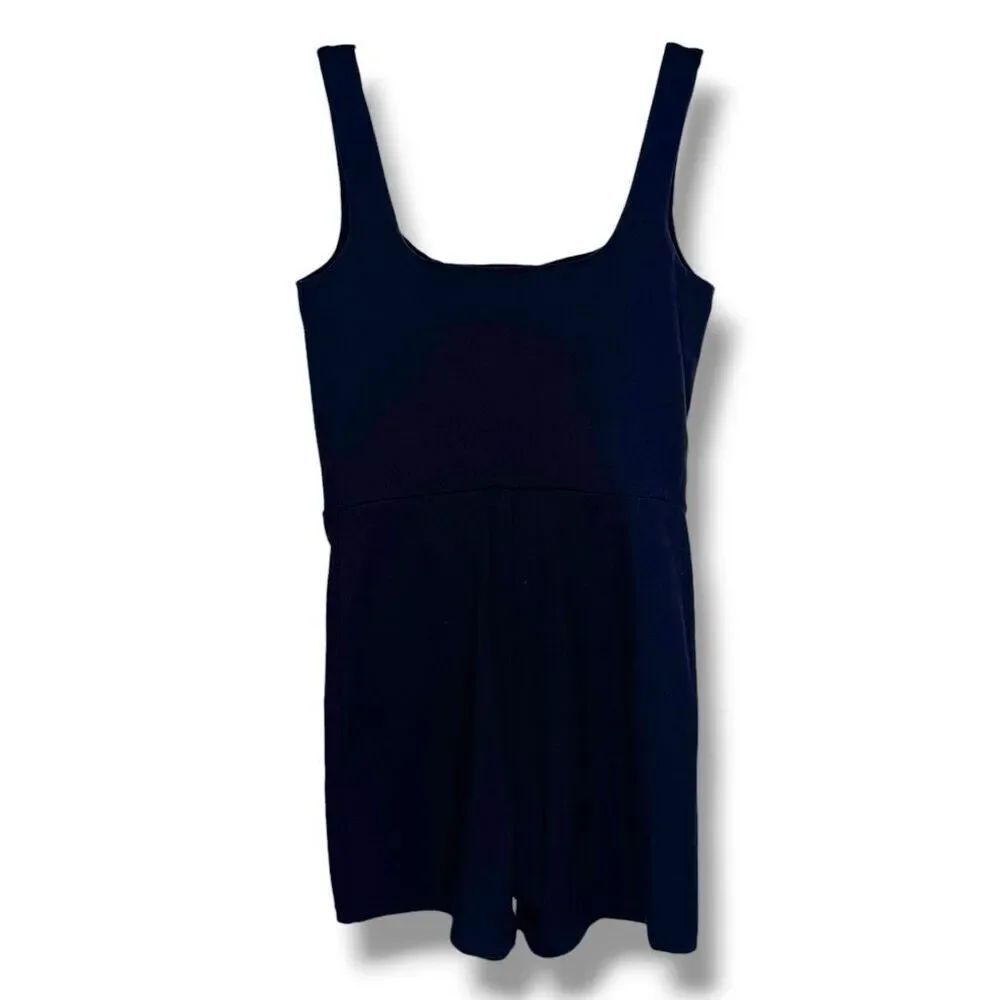 Reformation Active Dev Ecostretch Short Jumpsuit in Black Women’s Size Small S - Picture 3 of 7